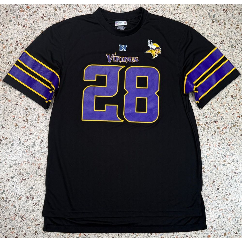 NFL Team Apparel Minnesota Vikings #28 Adrian Peterson Jersey Size XL